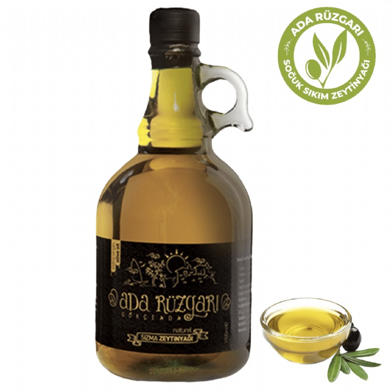 Ada Rüzgarı Gökçeada Naturel Sızma Zeytinyağı (Galon)