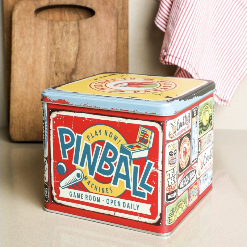 Seri Köşeli Metal Pinball Kutusu