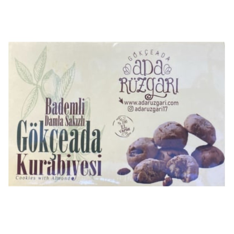 Ada Rüzgarı Gökçeada Damla Sakızlı Kurabiye