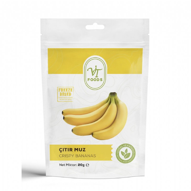 Vit's Gıda Freeze Dry Çıtır Muz Dilimi