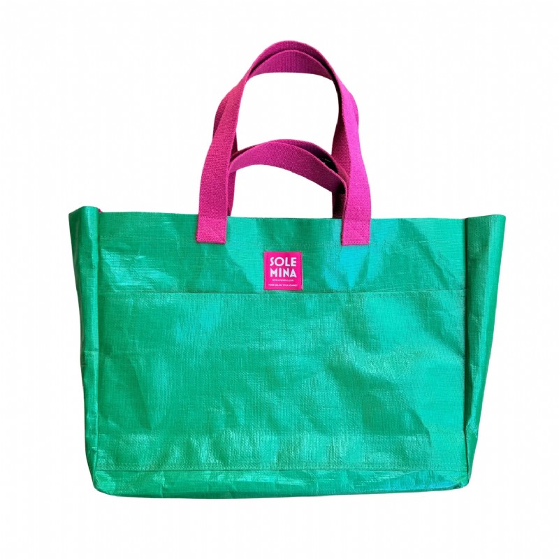 Solemina Pilsa Tote Plaj Omuz Çantası