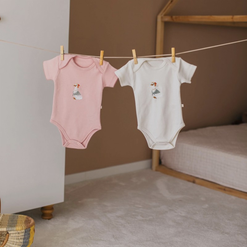 İlays Mabel Bebek Zıbın Body 2'li Set takım