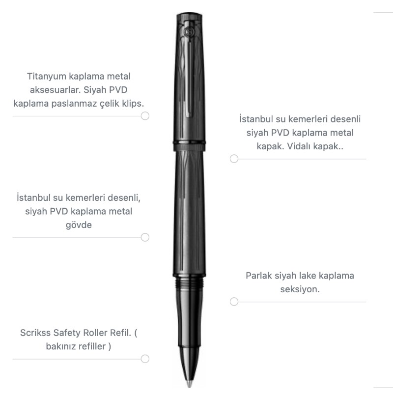 Scrikss Roller Kalem Heritage