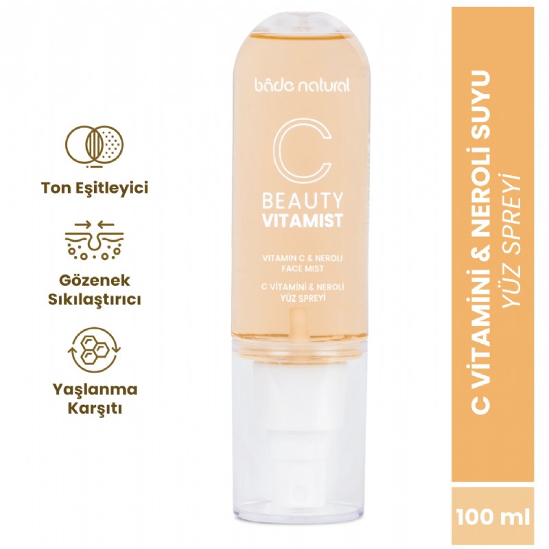Bade Natural Beauty Vitamist C Vitamini & Neroli Yüz Spreyi