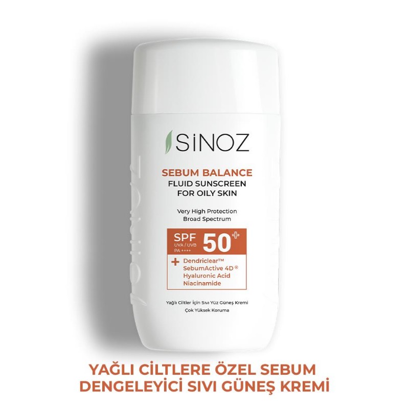 Sinoz Sıvı Güneş Kremi SPF50+