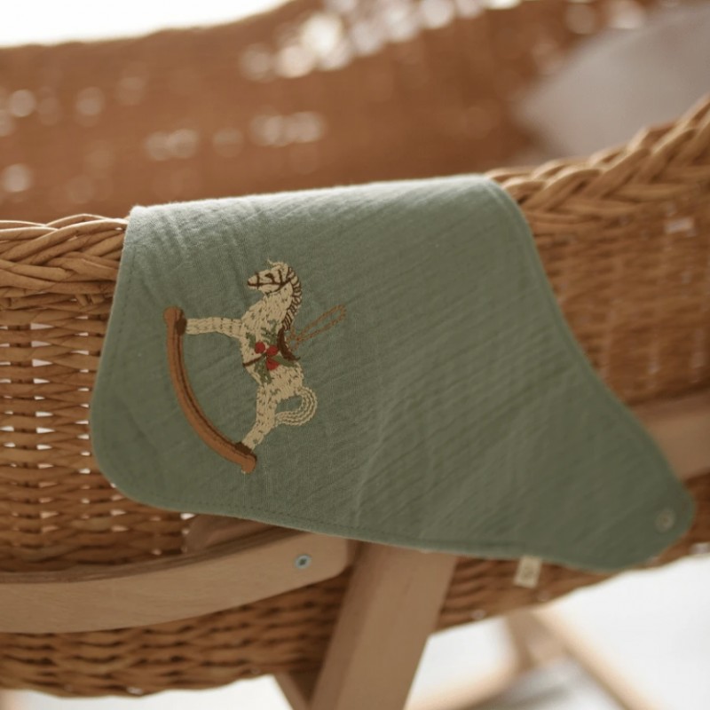 İlays Mabel Çift Taraflı Bebek Önlüğü