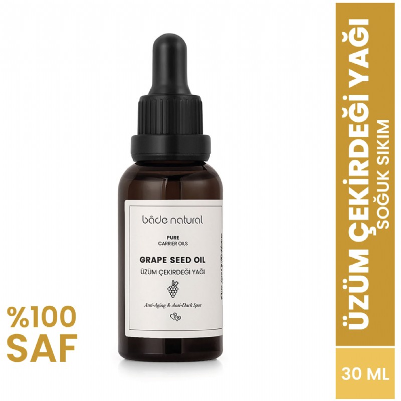 Bade Natural Üzüm Çekirdeği Yağı Soğuk Sıkım %100 Saf
