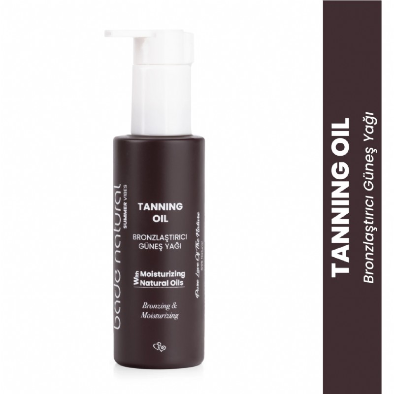 Bade Natural Bronzlaştırıcı ve Nemlendirici Güneş Yağı
