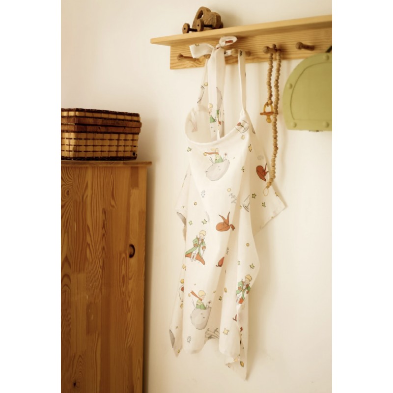 İlay Mabel Küçük Prens Desenli Müslin Örtü / Emzirme Örtüsü / Puset Örtüsü