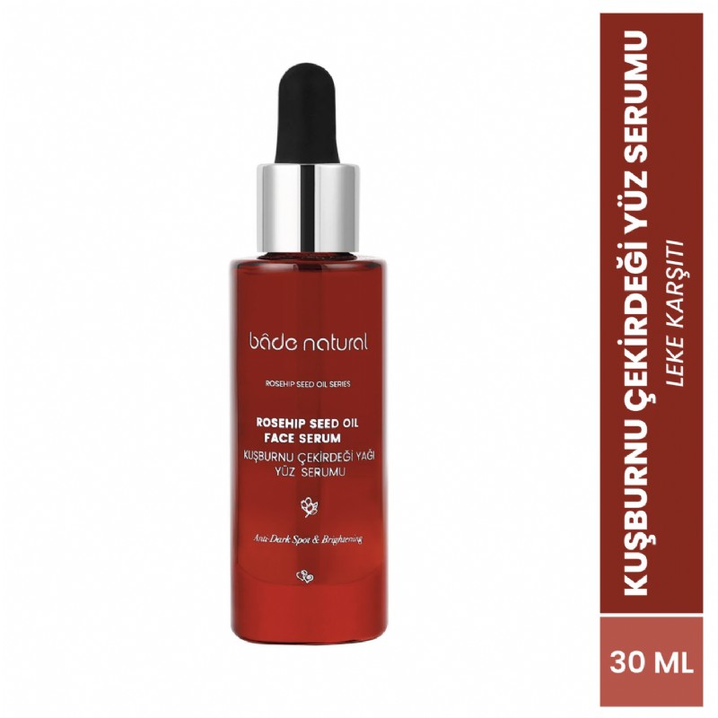 Bade Natural Kuşburnu Aydınlatıcı ve Leke Karşıtı Yüz Serumu