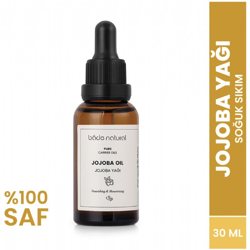 Bade Natural Jojoba Yağı Soğuk Sıkım %100 Saf