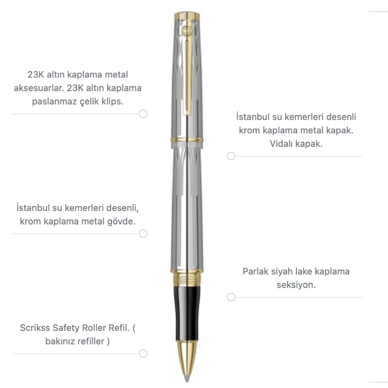 Scrikss Roller Kalem Heritage