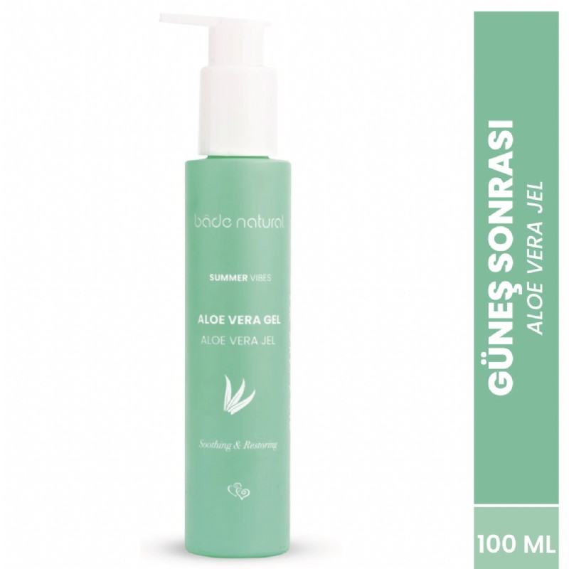 Bade Natural Aloe Vera Jel Güneş Sonrası Nemlendirici