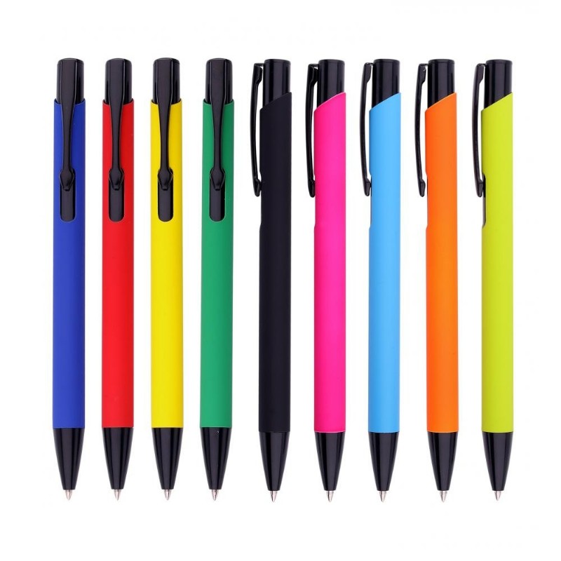 Metal Rubber Tükenmez Kalem