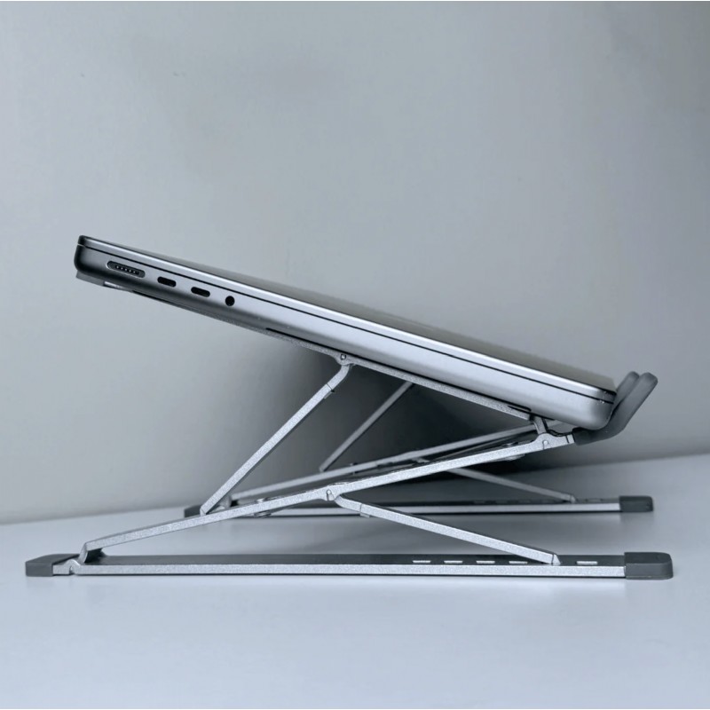 Kraftcover Çift Açılı Ayarlanabilir Kademeli Laptop Yükseltici Stand