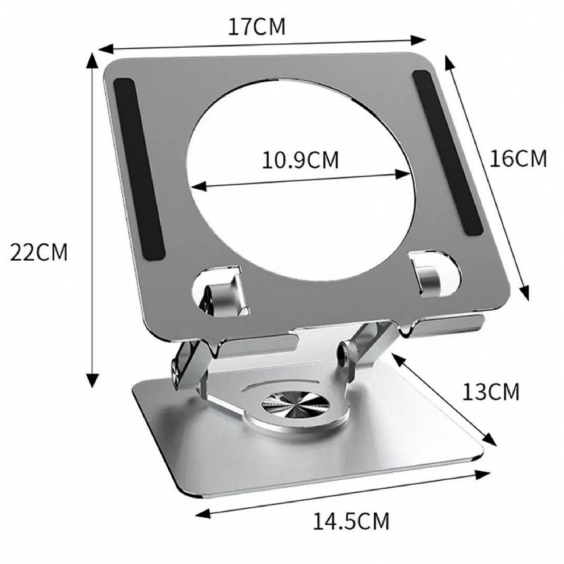 Kraftcover 360 Derece Dönebilen Çift Açılı Tablet Standı