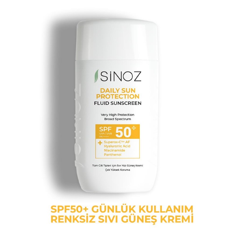 Sinoz Sıvı Güneş Kremi SPF50+