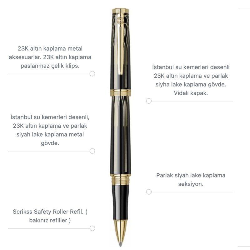 Scrikss Roller Kalem Heritage