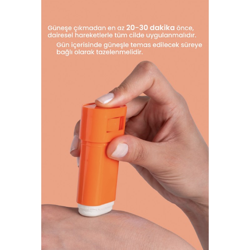 Bade Natural 50 SPF %100 Mineral Filtreli ve Doğal Yüksek Korumalı Güneş Stick