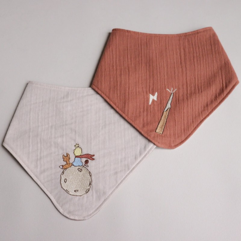 İlays Mabel Çift Taraflı Bebek Önlüğü 2'li Takım