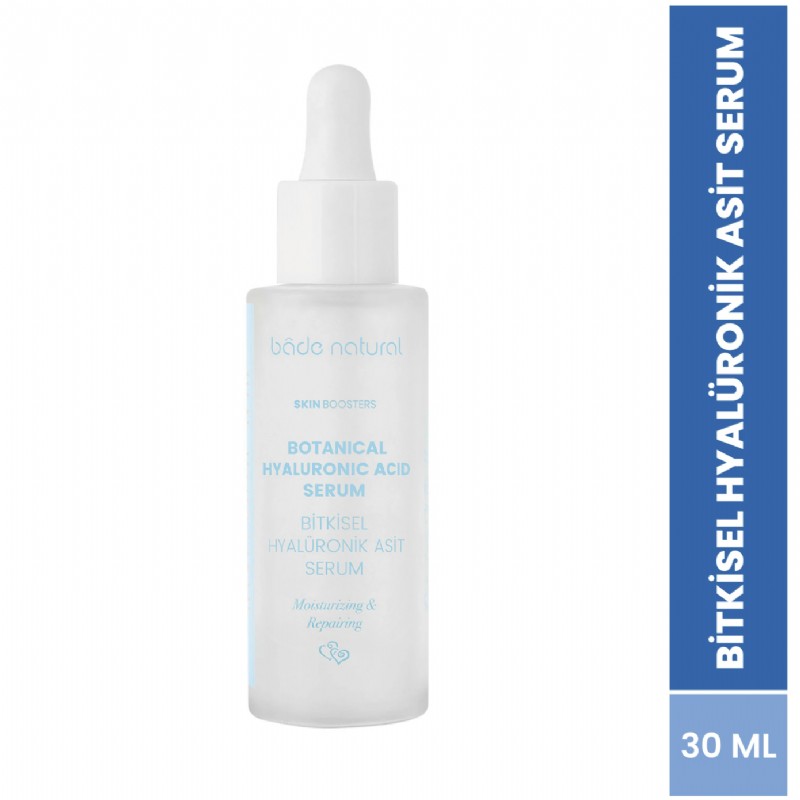 Bade Natural Bitkisel Hyalüronik Asit Yüz Serumu Nemlendirici ve Canlandırıcı
